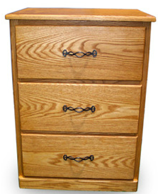 Solid Oak Nightstand