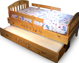 J Lee Personalized Trundle Bed